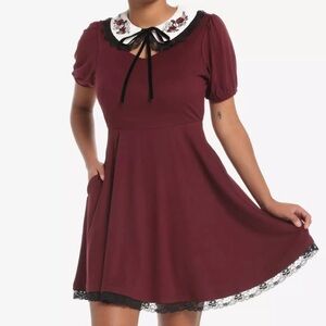 Harry Potter Deathly Hallows Cut-Out‎ Sweetheart Dress Hot Topic